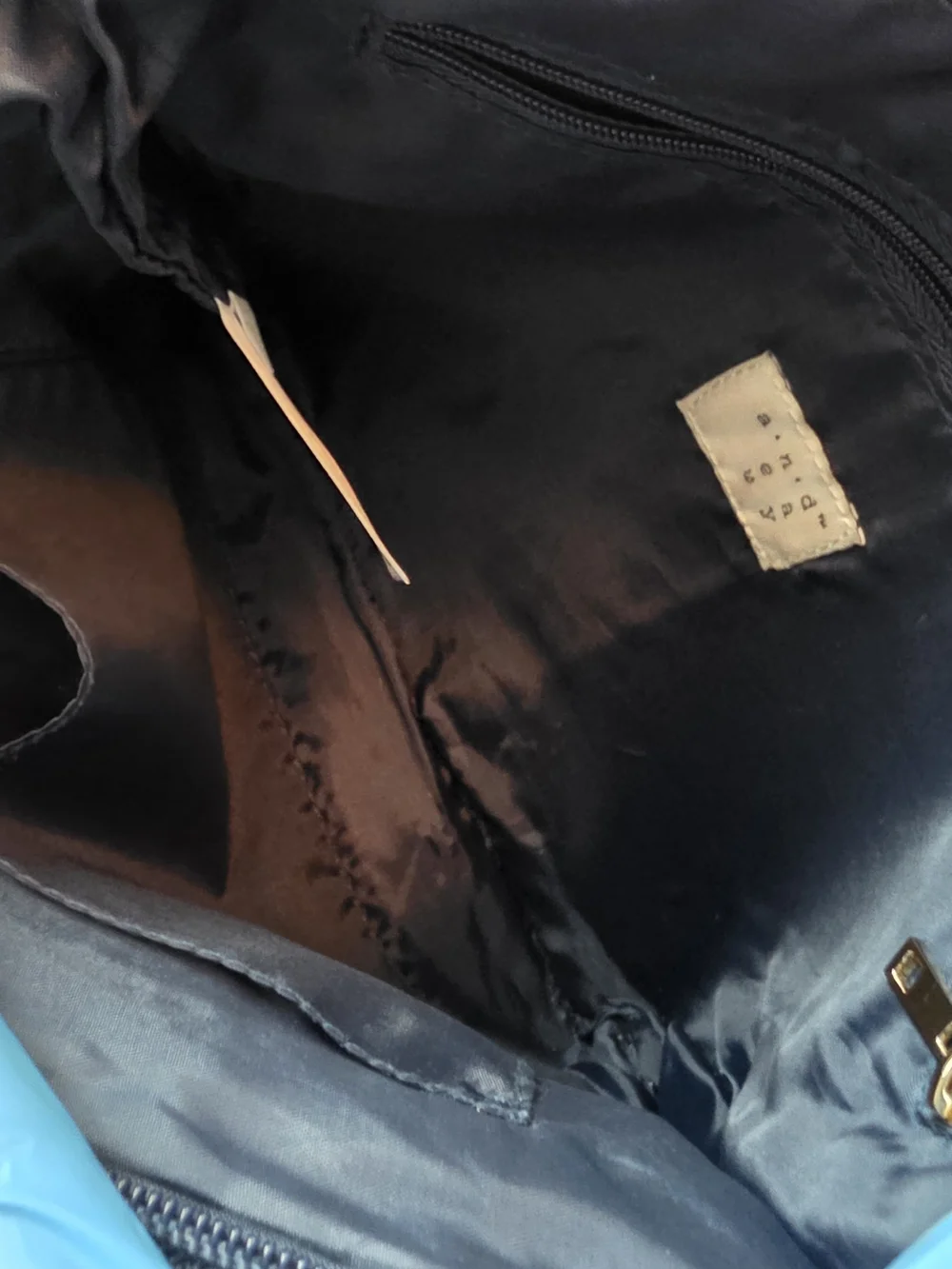 a new day Navy and Black Men's Messenger Crossbody Bag